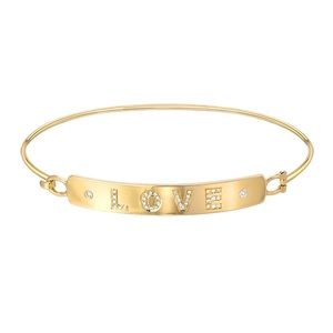 Gold Plaque Bracelet